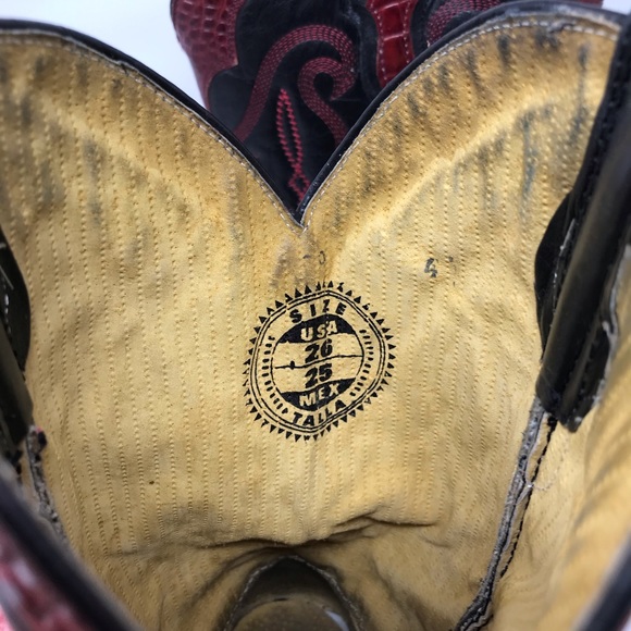 EL Buitre Exotic Snakeskin Leather Western Boots - Picture 5 of 7